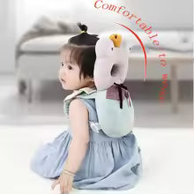 Head Back Protector Baby Protect Pillow Infant Learn Walk Head Protector Cushion Anti Fall Pillow Cartoon Kids Child Safe Bibi